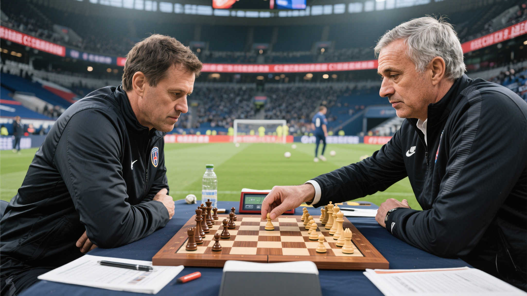 恩里克:我们曾在欧冠淘汰赛对阵马竞,对此有深刻印象 总而言之,从战略布局到实际操作,两位名帅之间无疑进